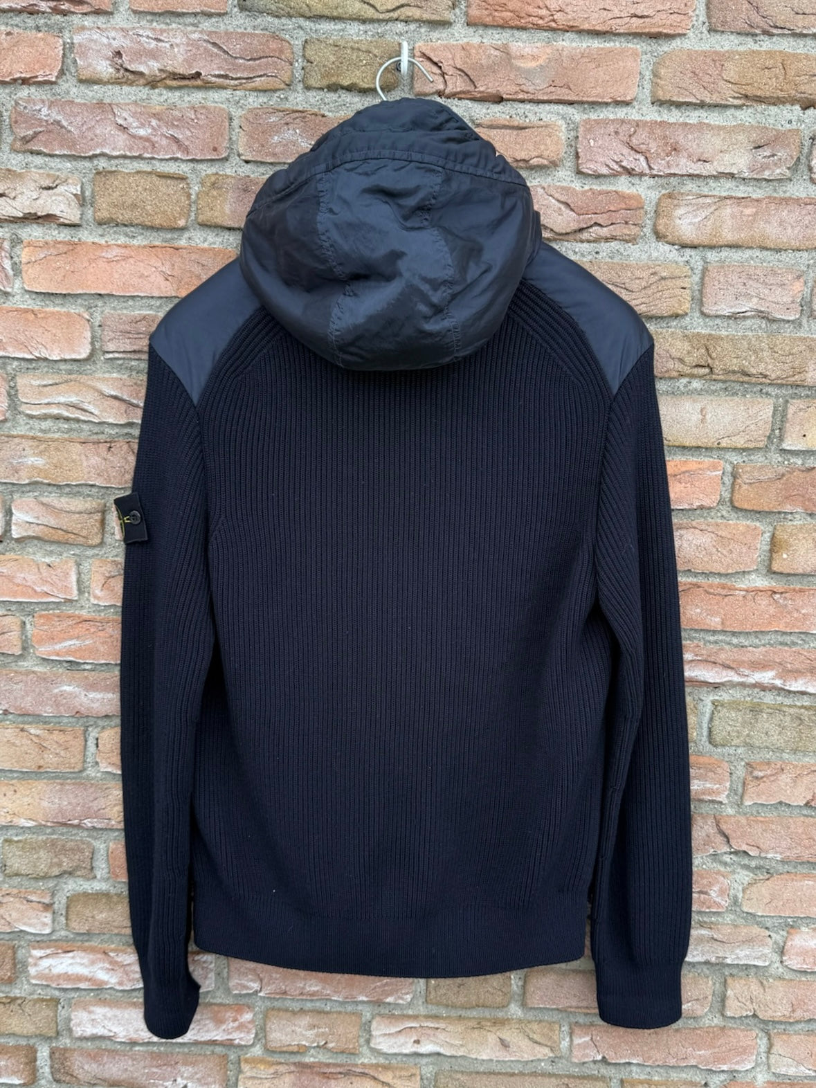 Stone Island Nylon Metal Primaloft-TC and Knit Jacket - L