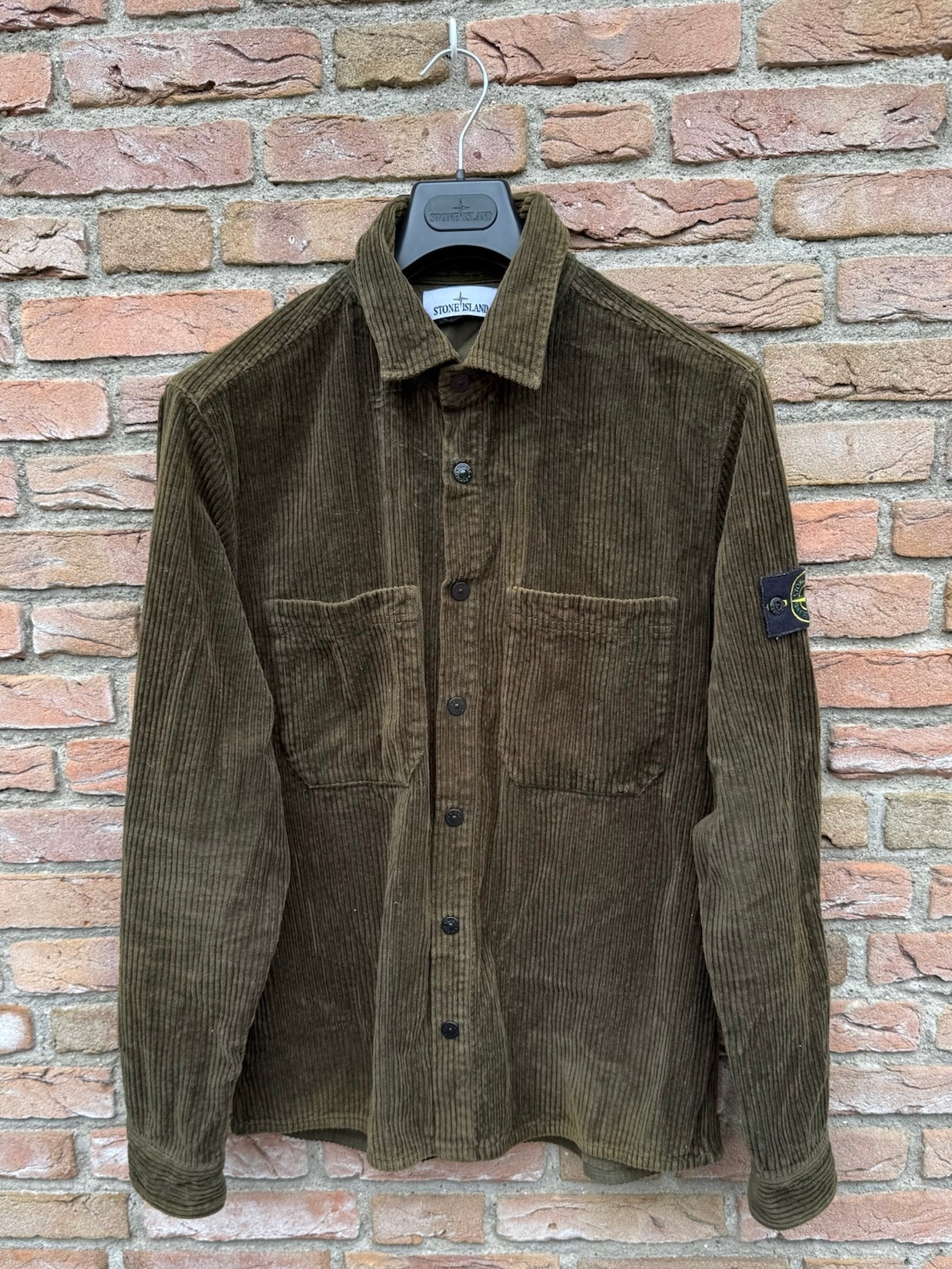 Stone Island Corduroy Overshirt - L