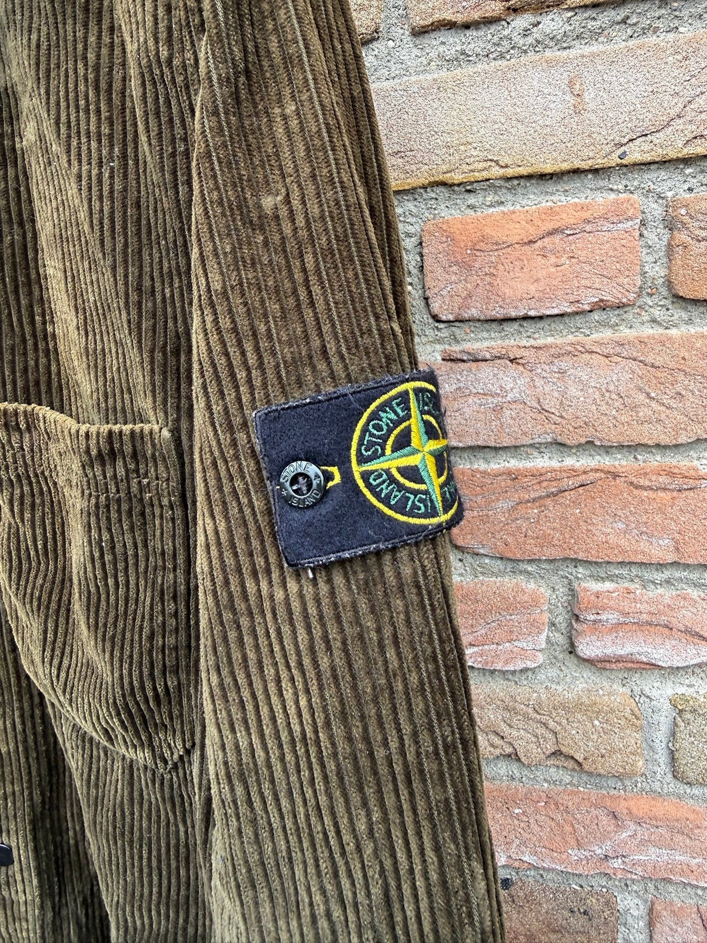 Stone Island Corduroy Overshirt - L