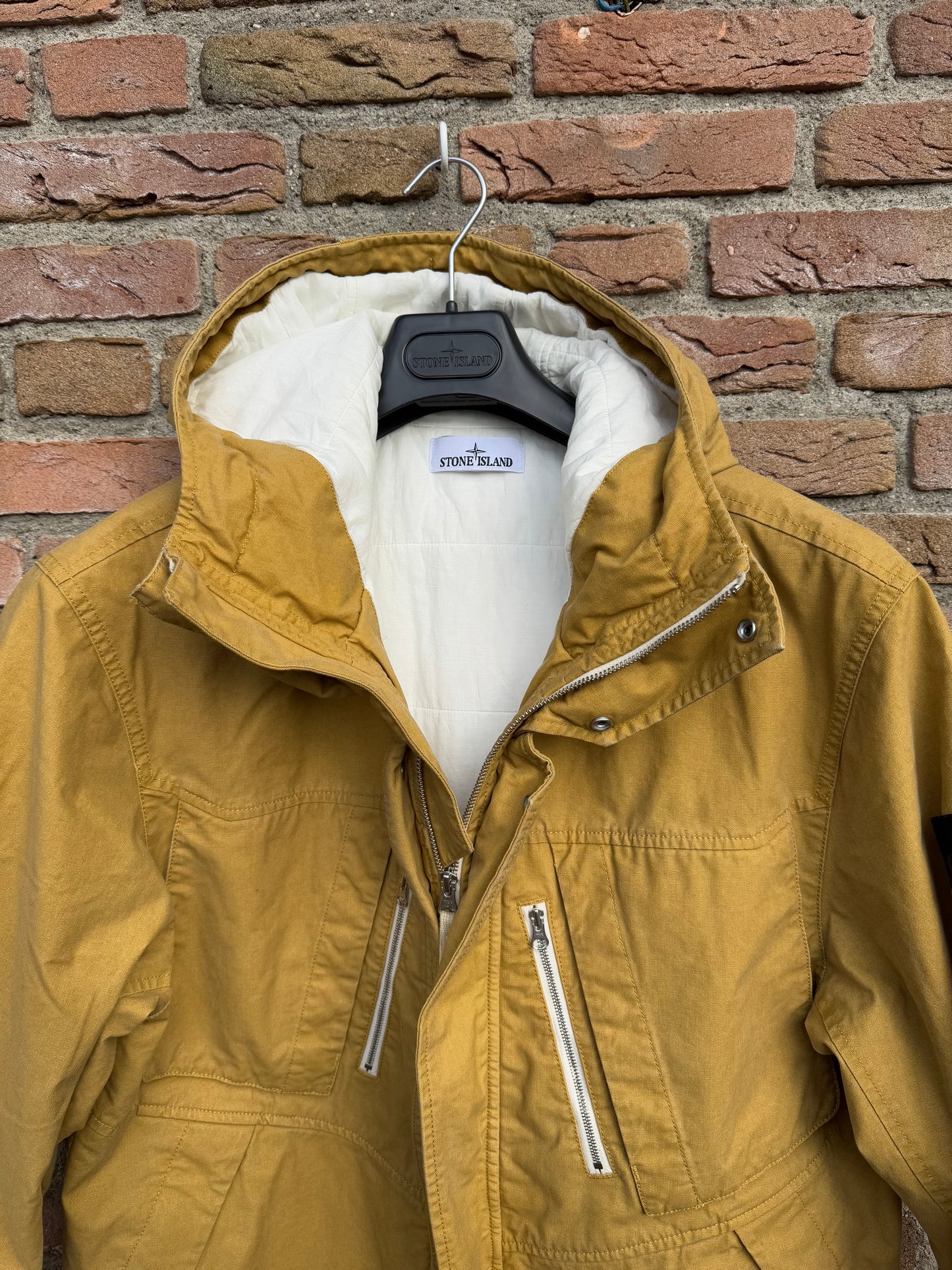 Stone Island Panama Oxide Plating Closed Loop Project Jacket - L