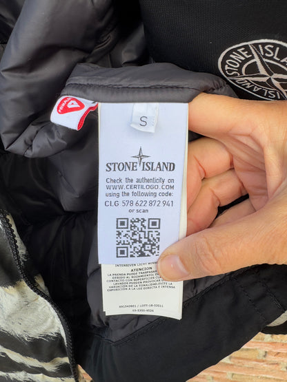 Stone Island White Tiger Camo 50 Fili Primaloft Jacket - S