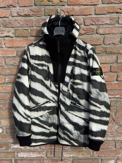 Stone Island White Tiger Camo 50 Fili Primaloft Jacket - S