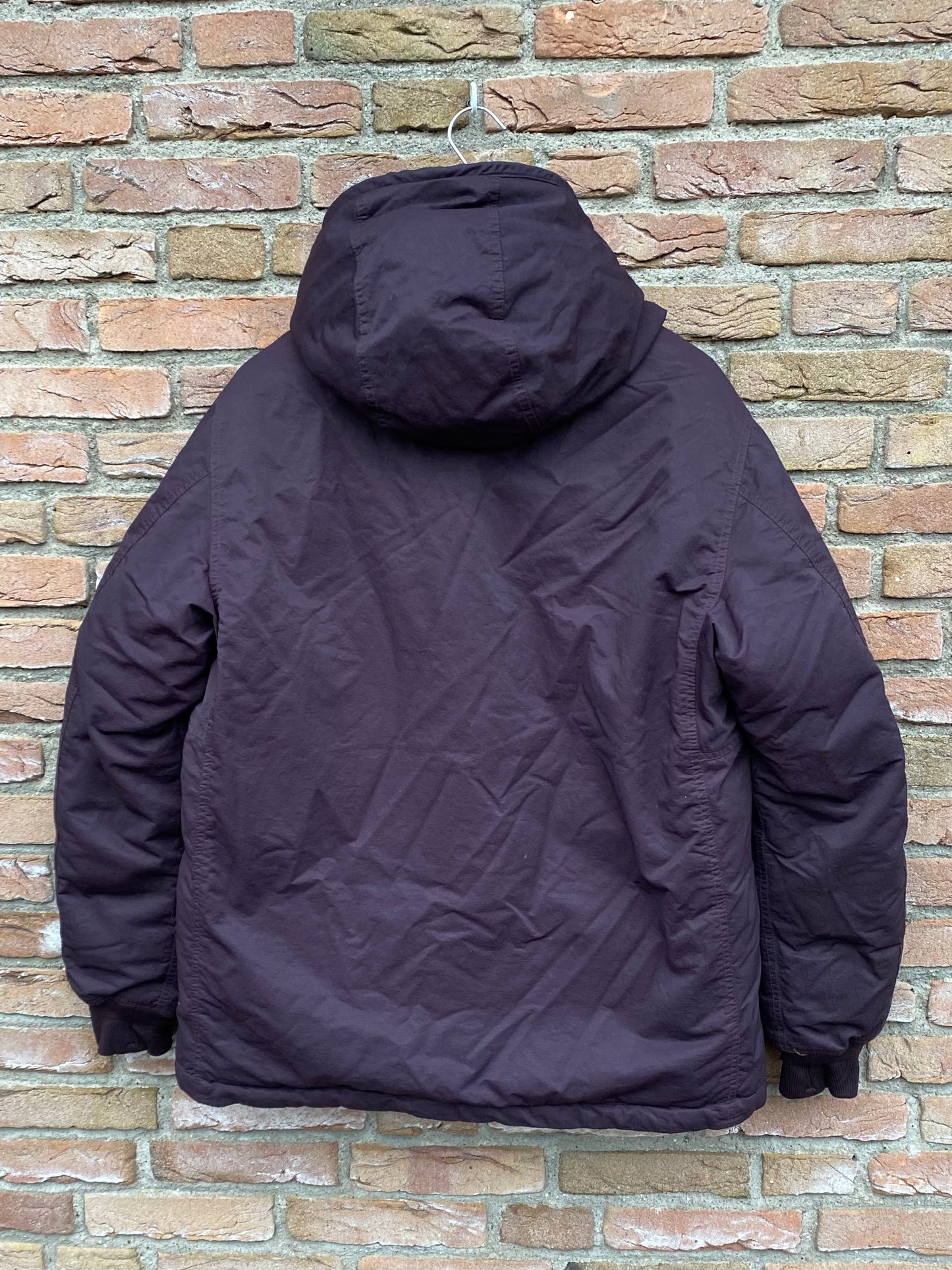 Stone Island Opaque Nylon Twill Daunenjacke - L