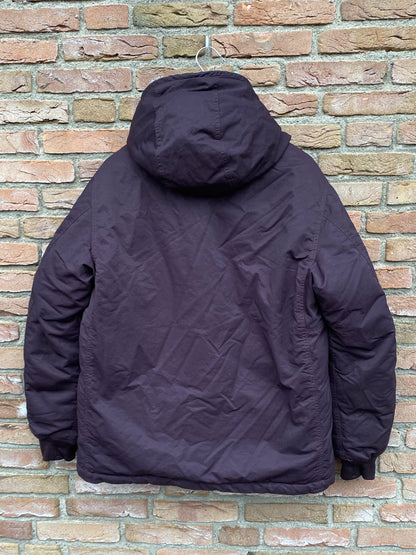 Stone Island Opaque Nylon Twill Daunenjacke - L