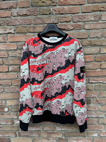 Stone Island Desert Camo Sweatshirt - L