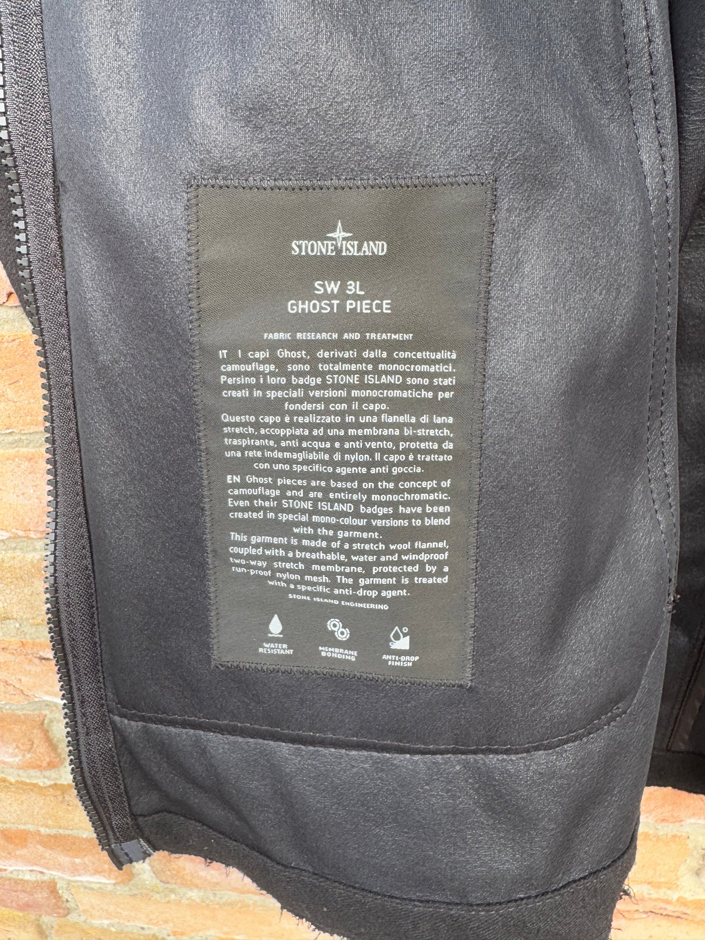 Stone Island SW 3L Ghost Jacket - XL