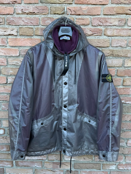 Stone Island Translucent Cover - Cotton Moleskin Jacket - L