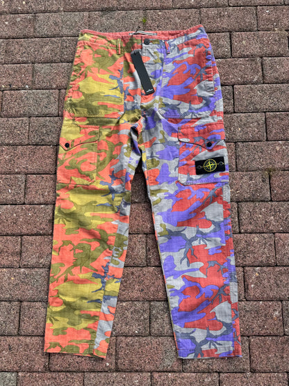 Stone Island Heritage Camo Cargos - W33