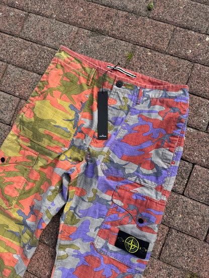 Stone Island Heritage Camo Cargos - W33
