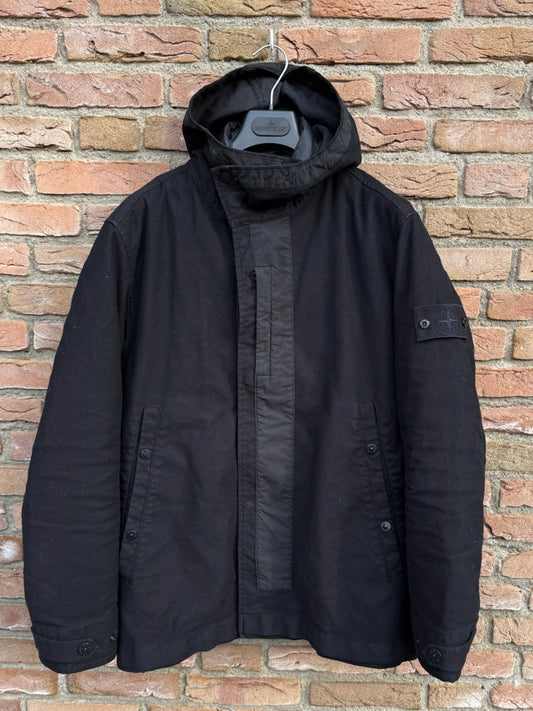 Stone Island Mil_Spec_Diagonal Wool Ghost Jacket - L