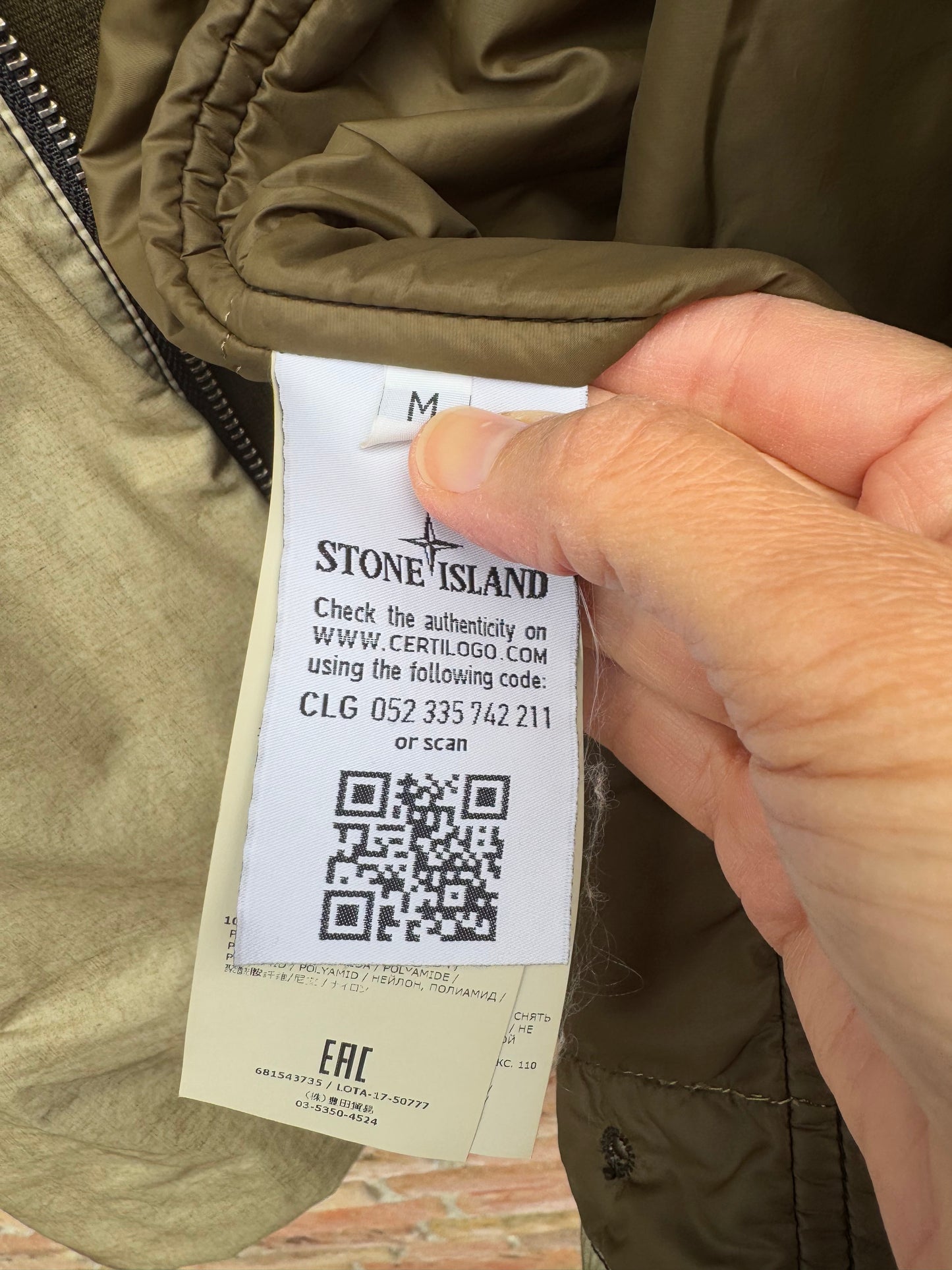 Stone Island Resin Poplin-TC Jacket - M