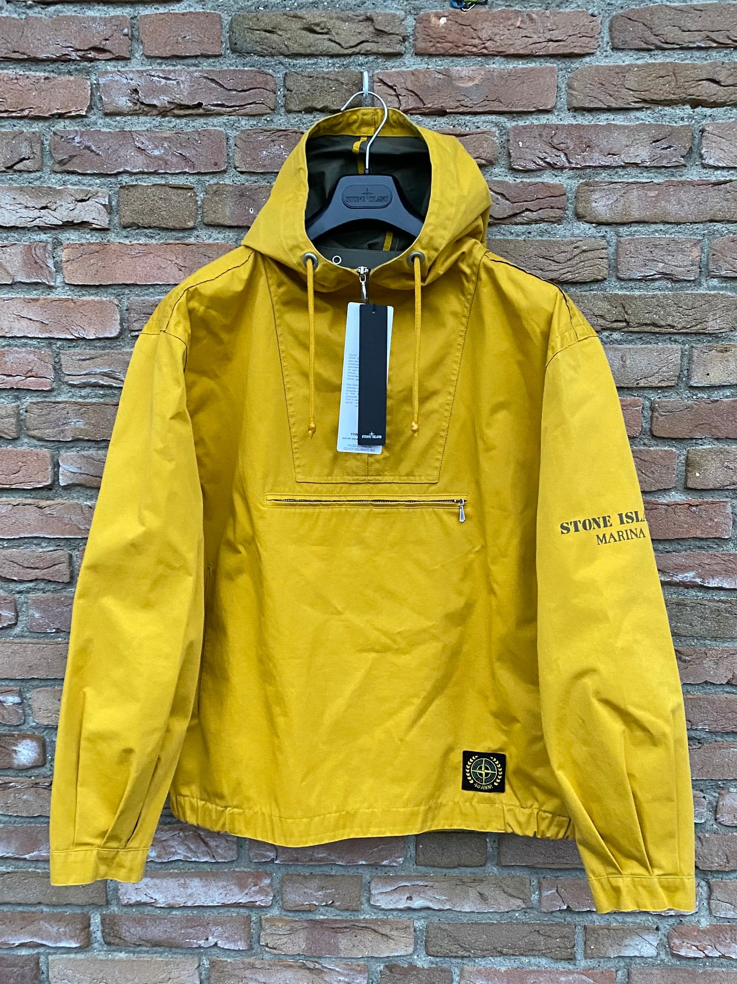 Stone Island Raso Gommato Cover Colorato Bio Smock - L