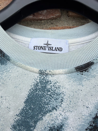 Stone Island Marina Reef Camo Sweatshirt - S