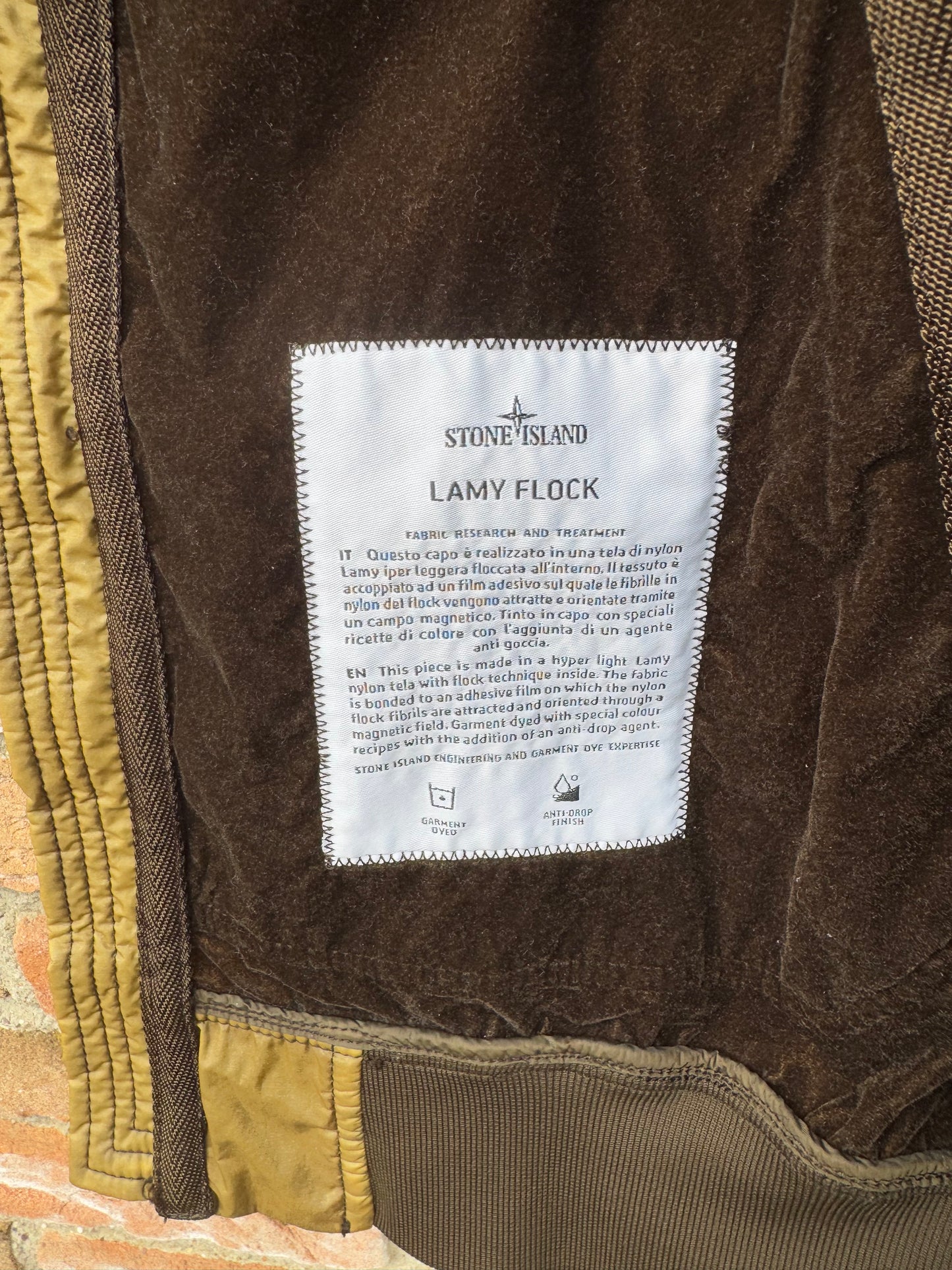 Stone Island Lamy Flock Jacket - S