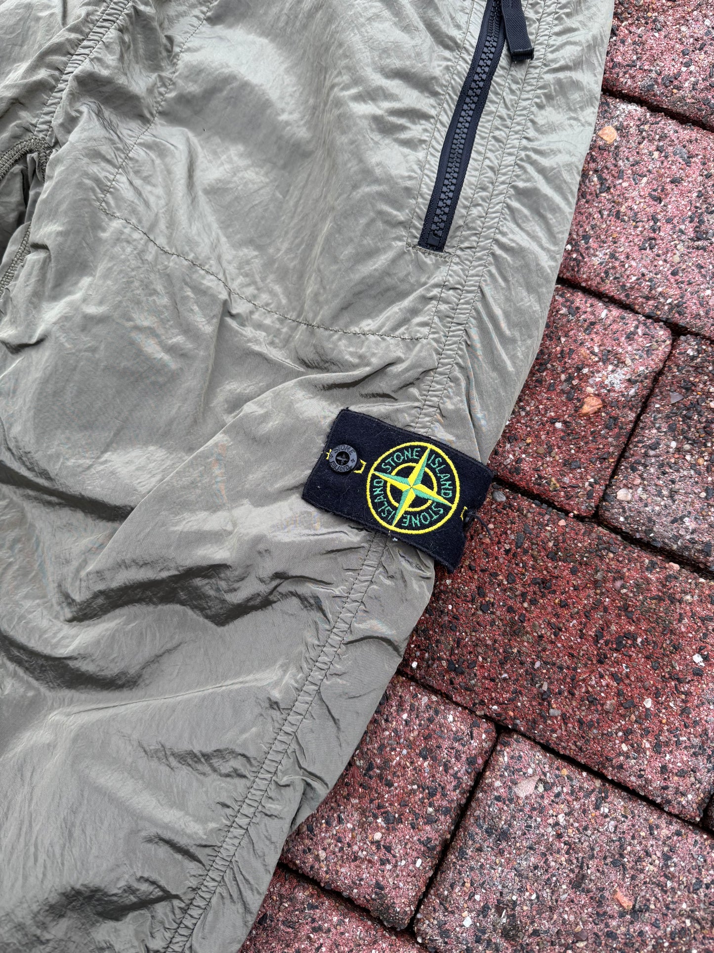Stone Island Nylon Metal Cargo Trousers - M