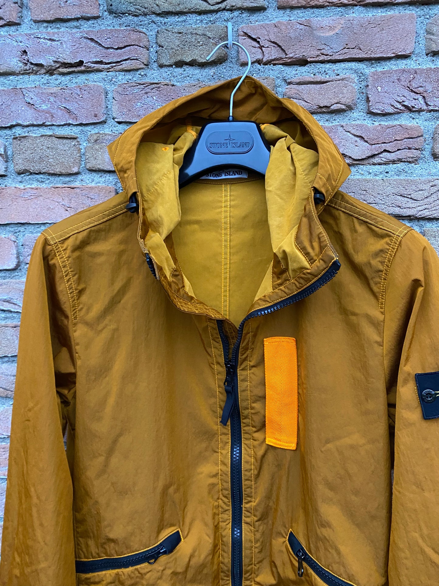 Stone Island Nylon Metal Flock Jacke - M