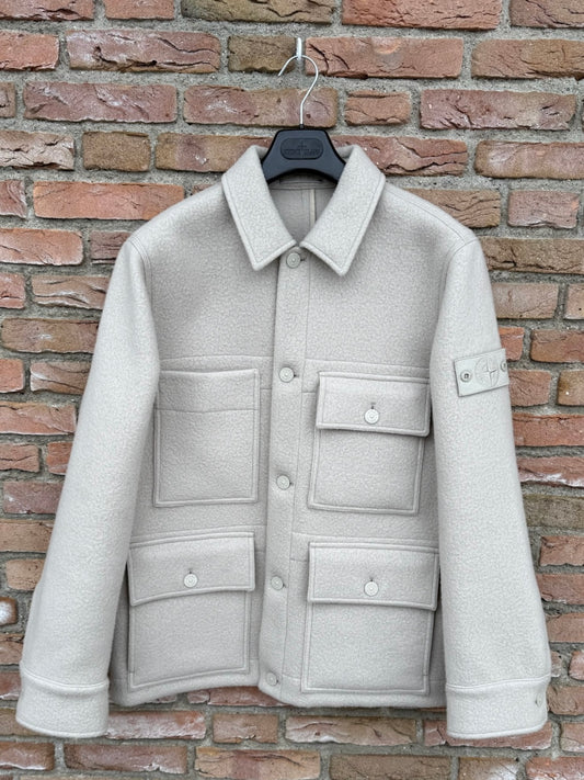 Stone Island Heavy Melton Ghost Jacket - L