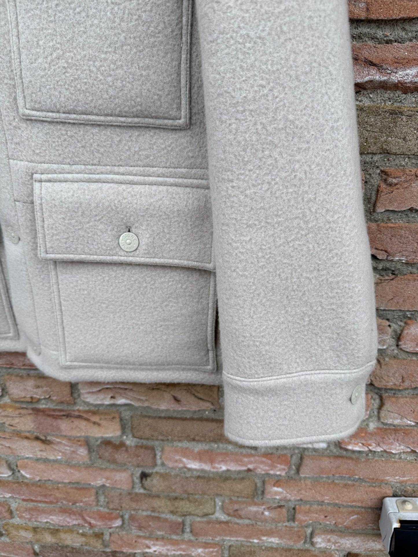 Stone Island Heavy Melton Ghost Jacket - L