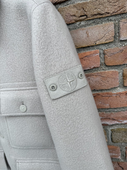 Stone Island Heavy Melton Ghost Jacket - L