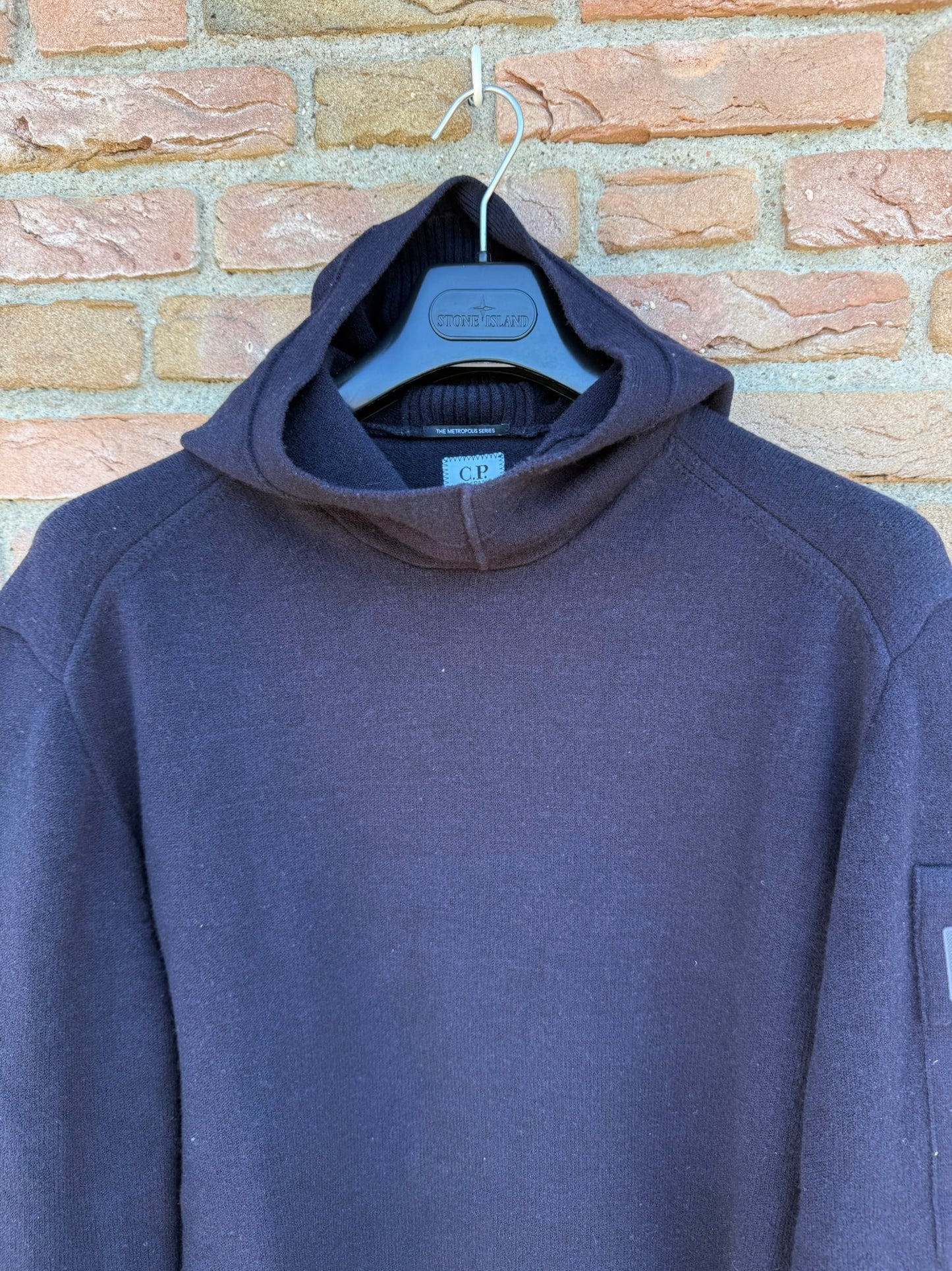 C.P. Company Metropolis Wool Hoodie - XXL
