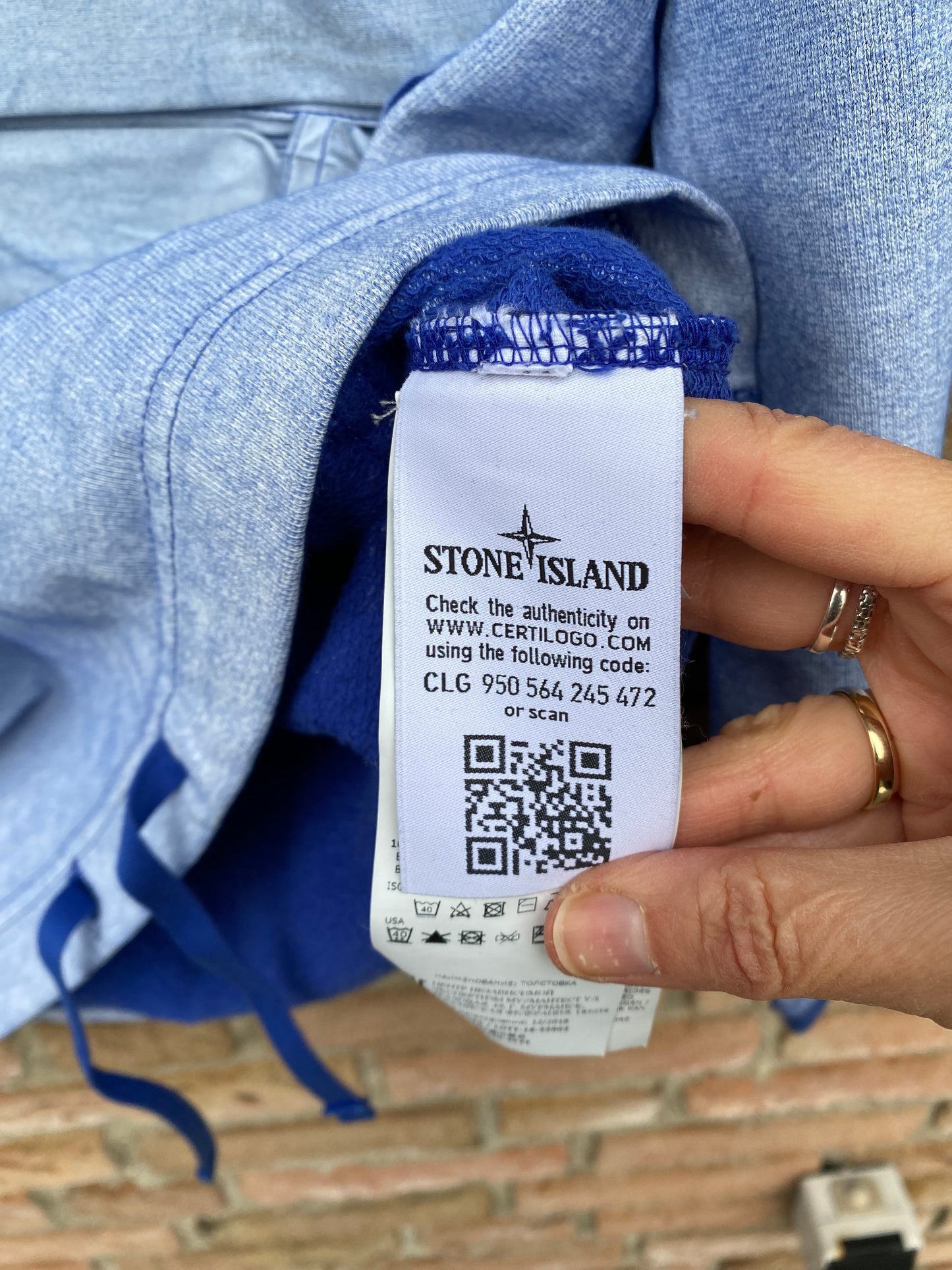 Stone Island Tela Placcata Pullover - M