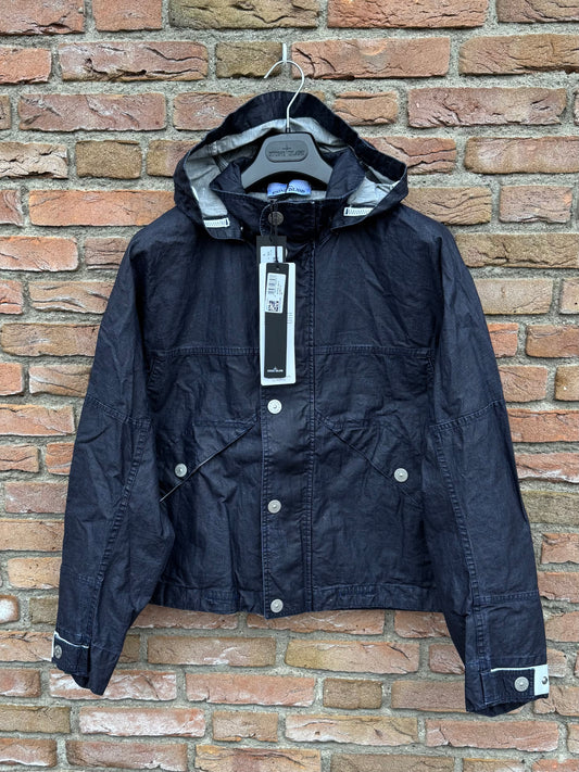 Stone Island Raw Plated Linen Marina Jacke - S