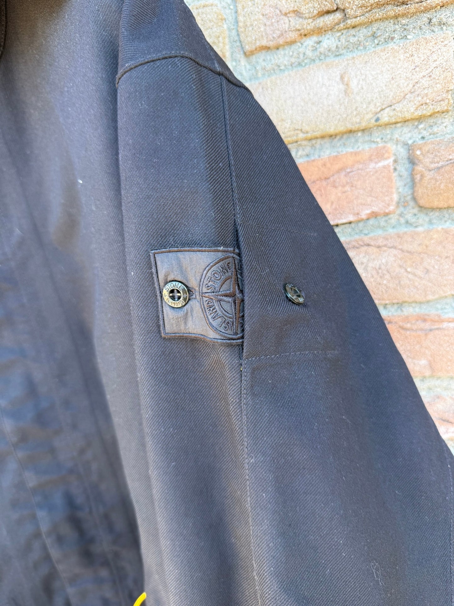 Stone Island Shadow Project Poly Wool Diagonal 3L Jacket - M