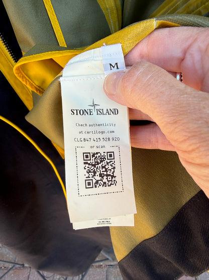 Stone Island Shadow Project Poly Wool Diagonal 3L Jacket - M