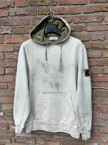 Stone Island Hand Corrosion Hoodie - XL