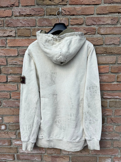 Stone Island Hand Corrosion Hoodie - XL