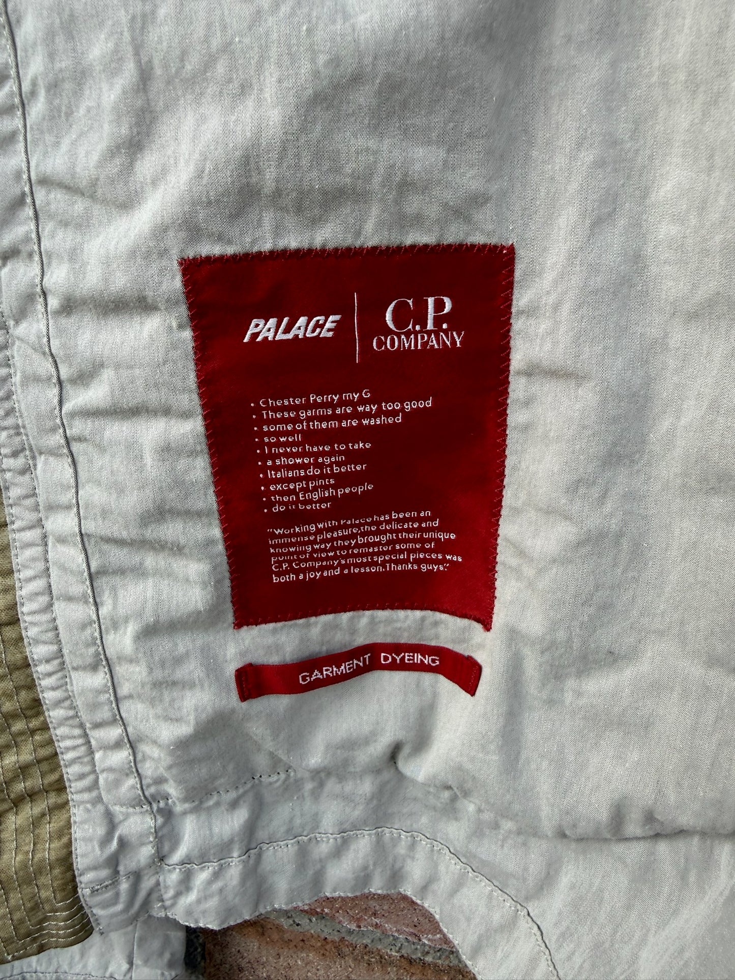 C.P. Company x Palace 50 Fili Jacket - M
