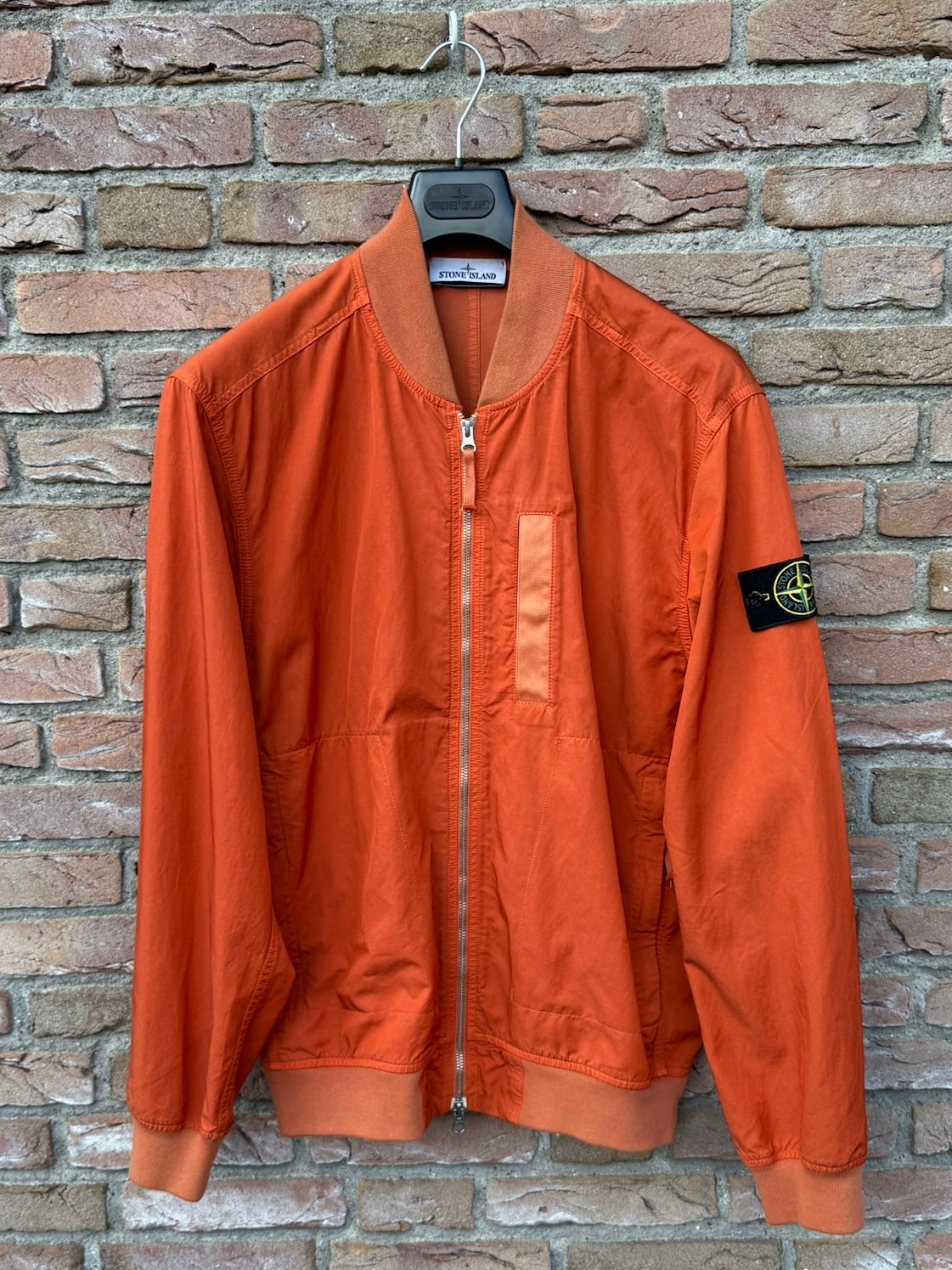 Stone Island Cupro Cotton Twill-TC Jacket - L