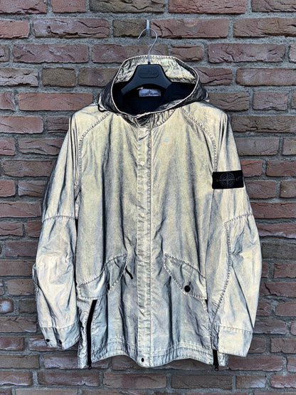 Stone Island Plated Reflective Dust Jacket - M