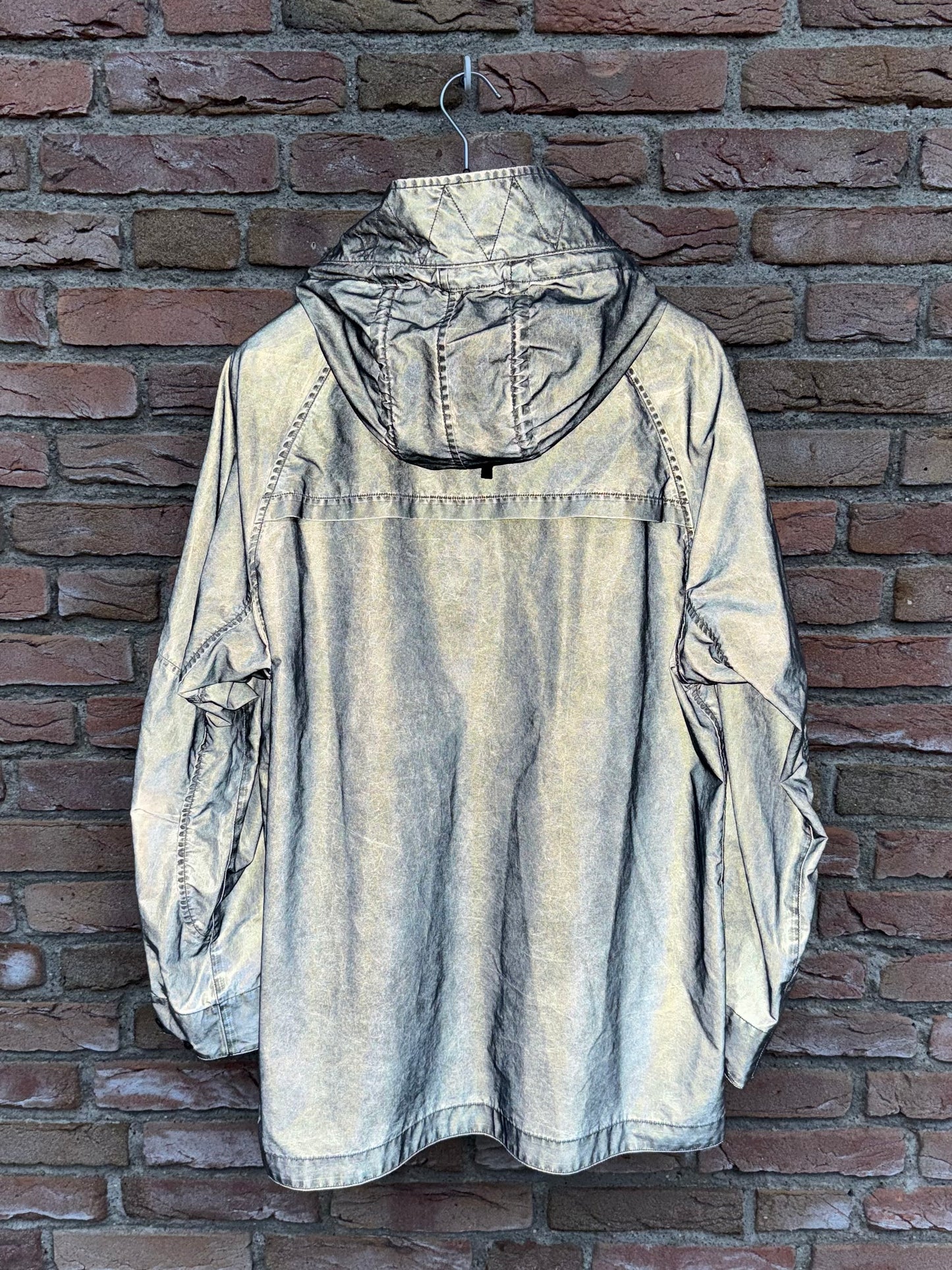 Stone Island Plated Reflective Dust Jacket - M