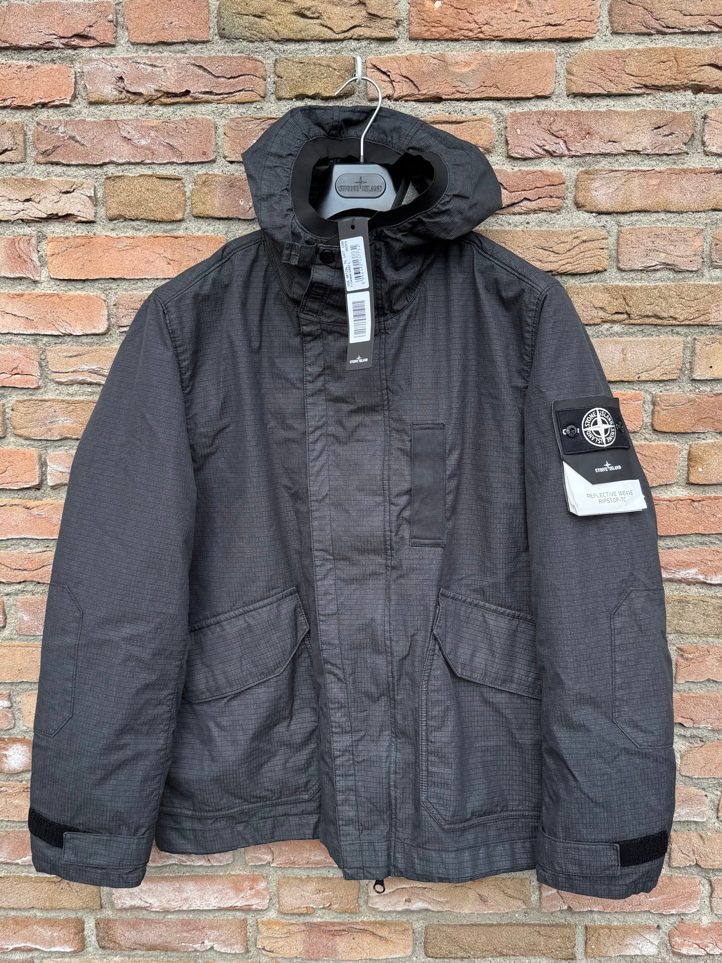Stone Island Reflective Weave Ripstop-TC Jacket - L