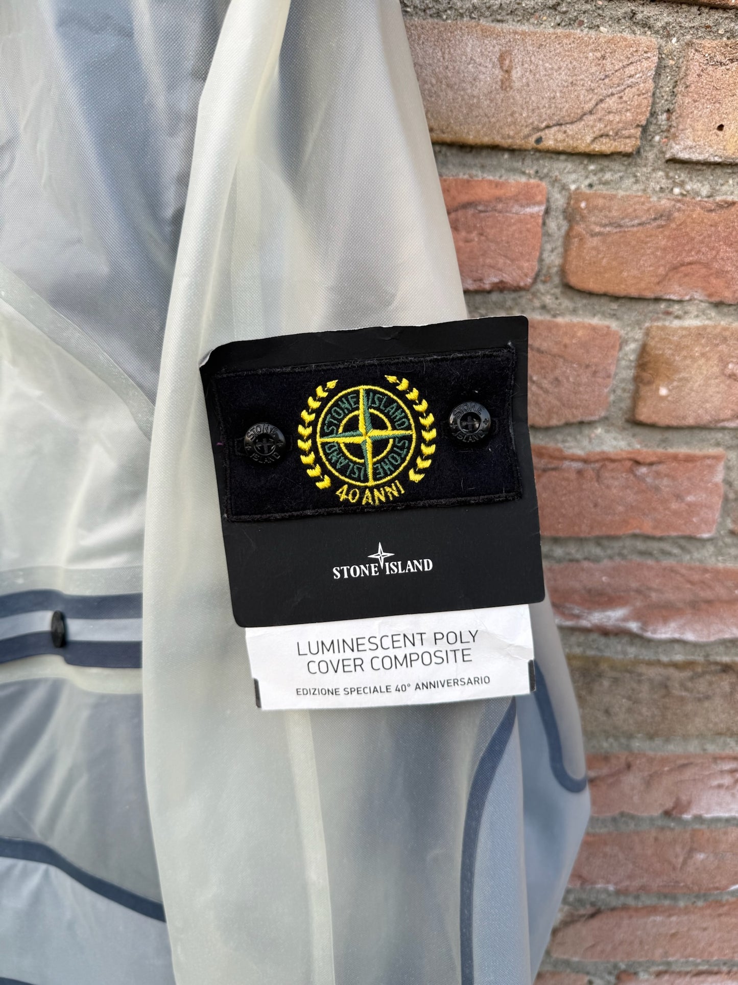 Stone Island Luminescent Poly Cover Composite 40 Anni Jacket - XXL