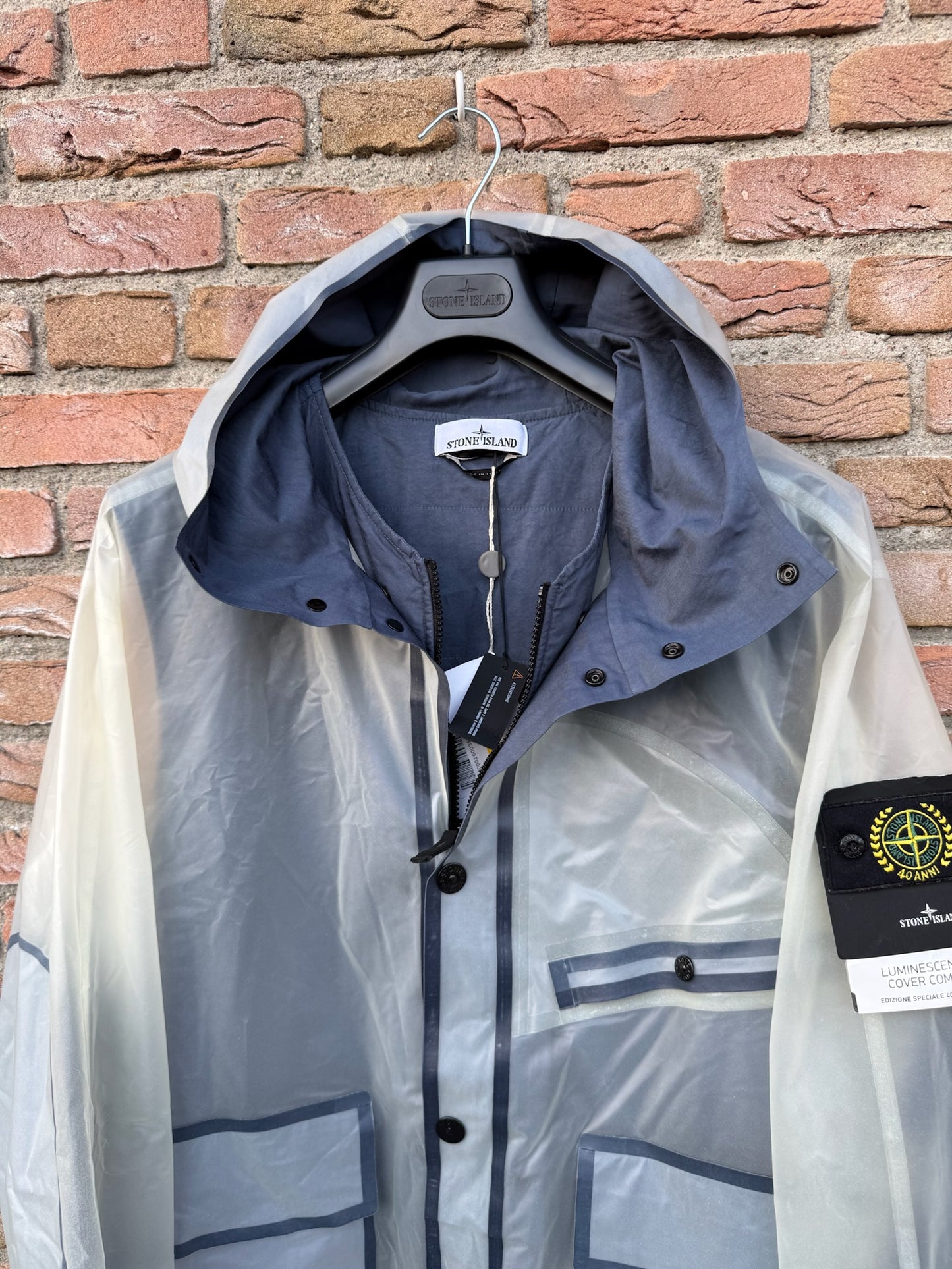 Stone Island Luminescent Poly Cover Composite 40 Anni Jacket - XXL