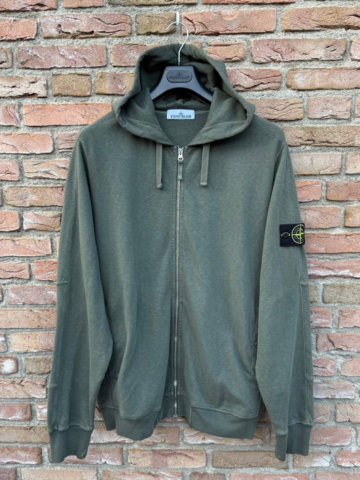 Stone Island Zipped Hoodie - XXL