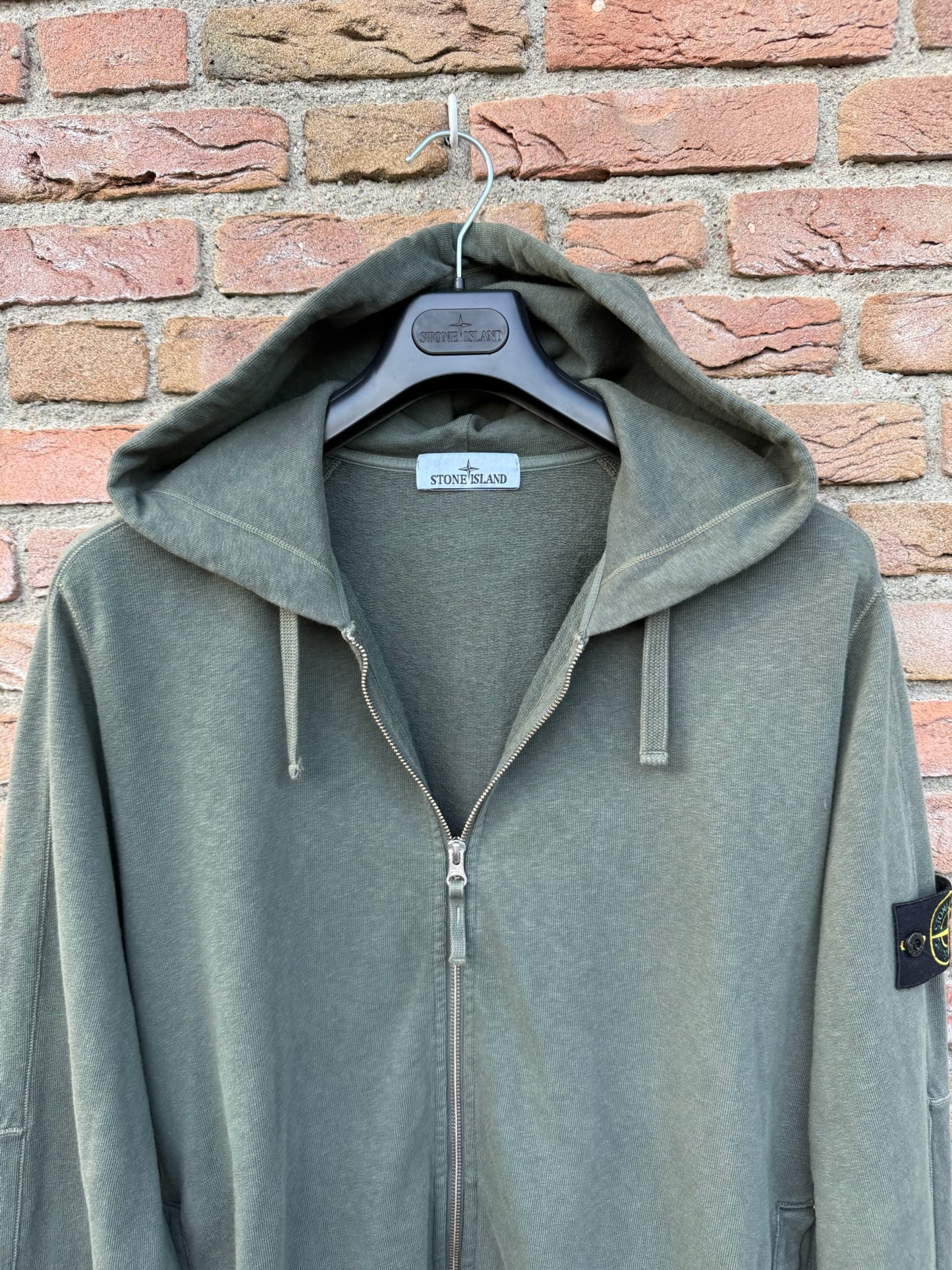 Stone Island Zipped Hoodie - XXL