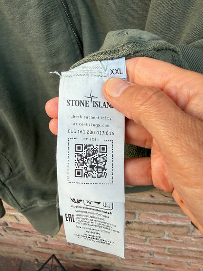 Stone Island Zipped Hoodie - XXL