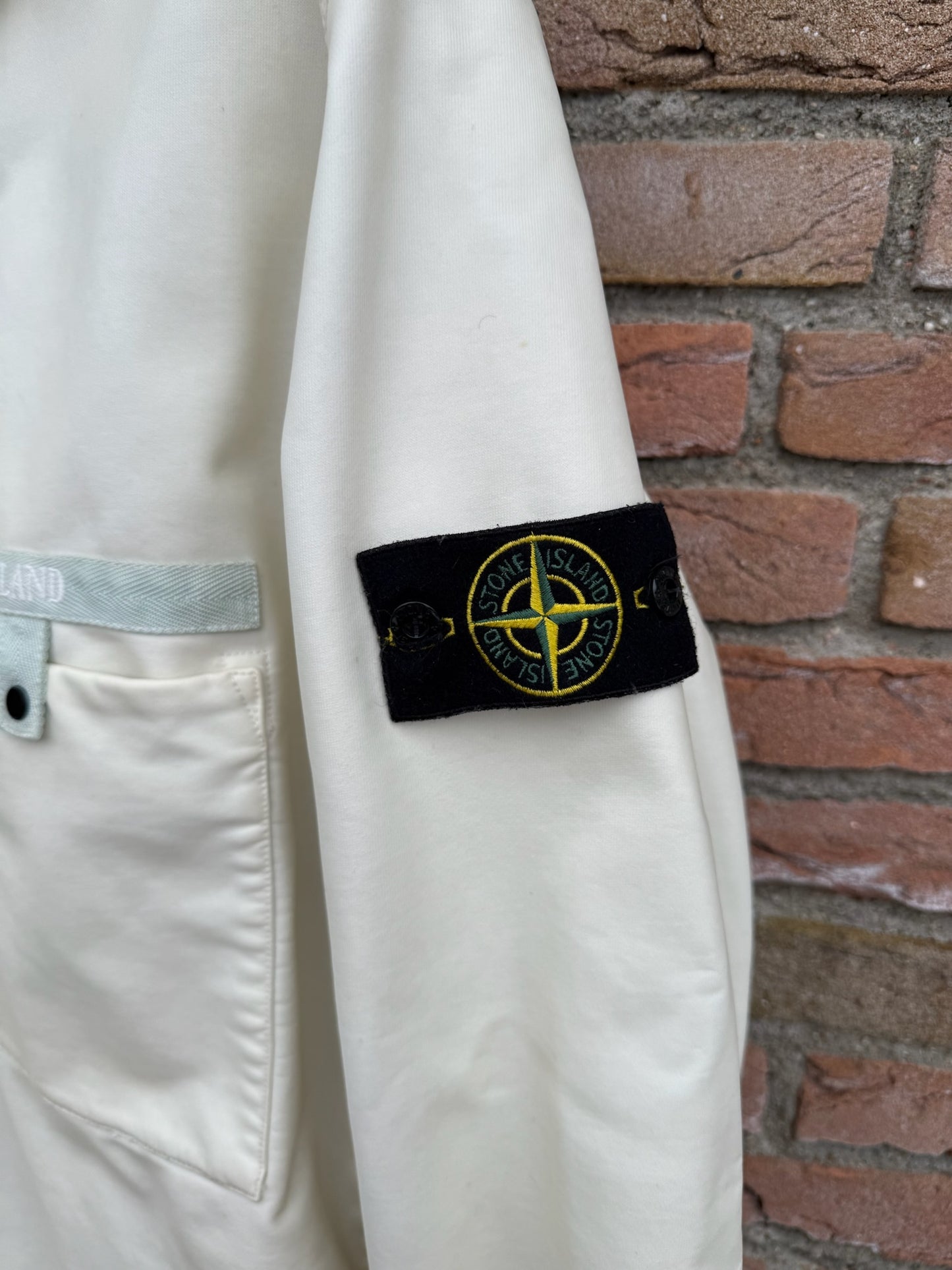 Stone Island Felpa Diagonale Gommata Smock - XL