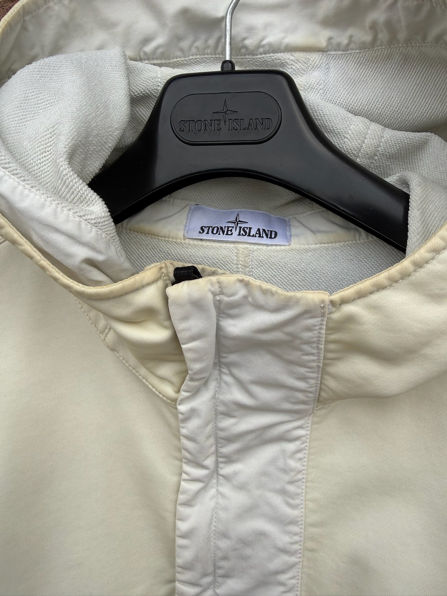 Stone Island Felpa Diagonale Gommata Smock - XL