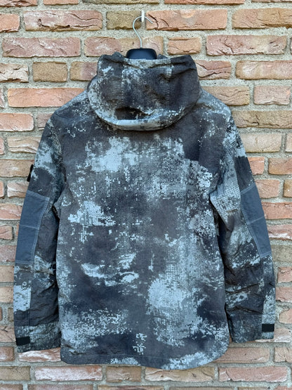 Stone Island Dissolving Grid Camo Jacket - M