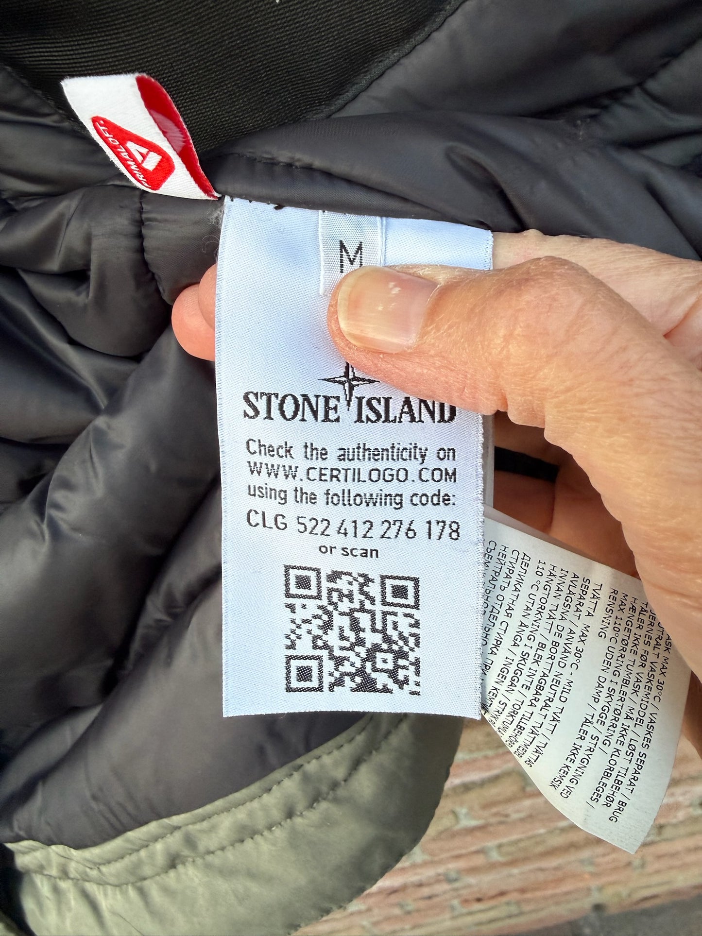 Stone Island David-TC Primaloft Jacket - M