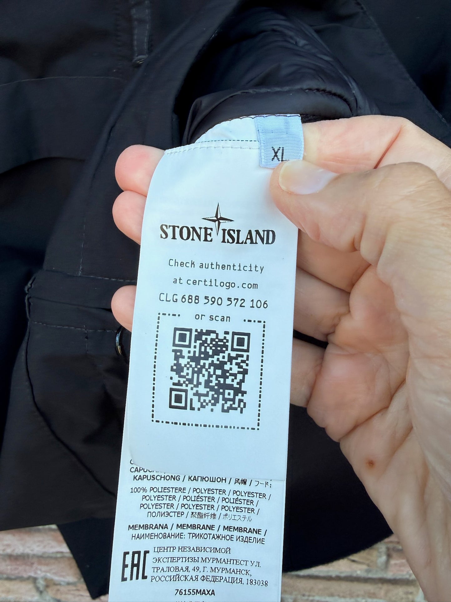 Stone Island Gore-Tex Marina Jacket - XL