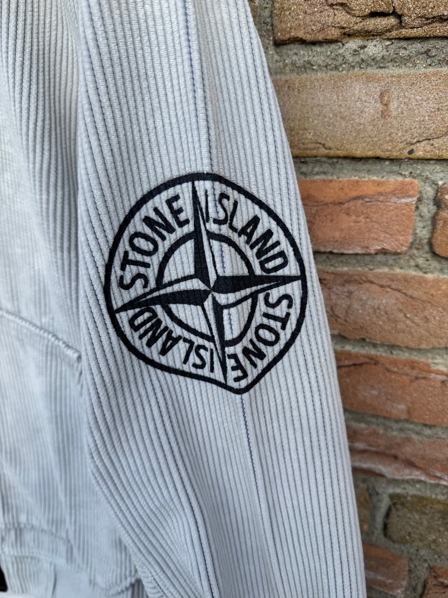 Stone Island Cord Kapuzenjacke - M
