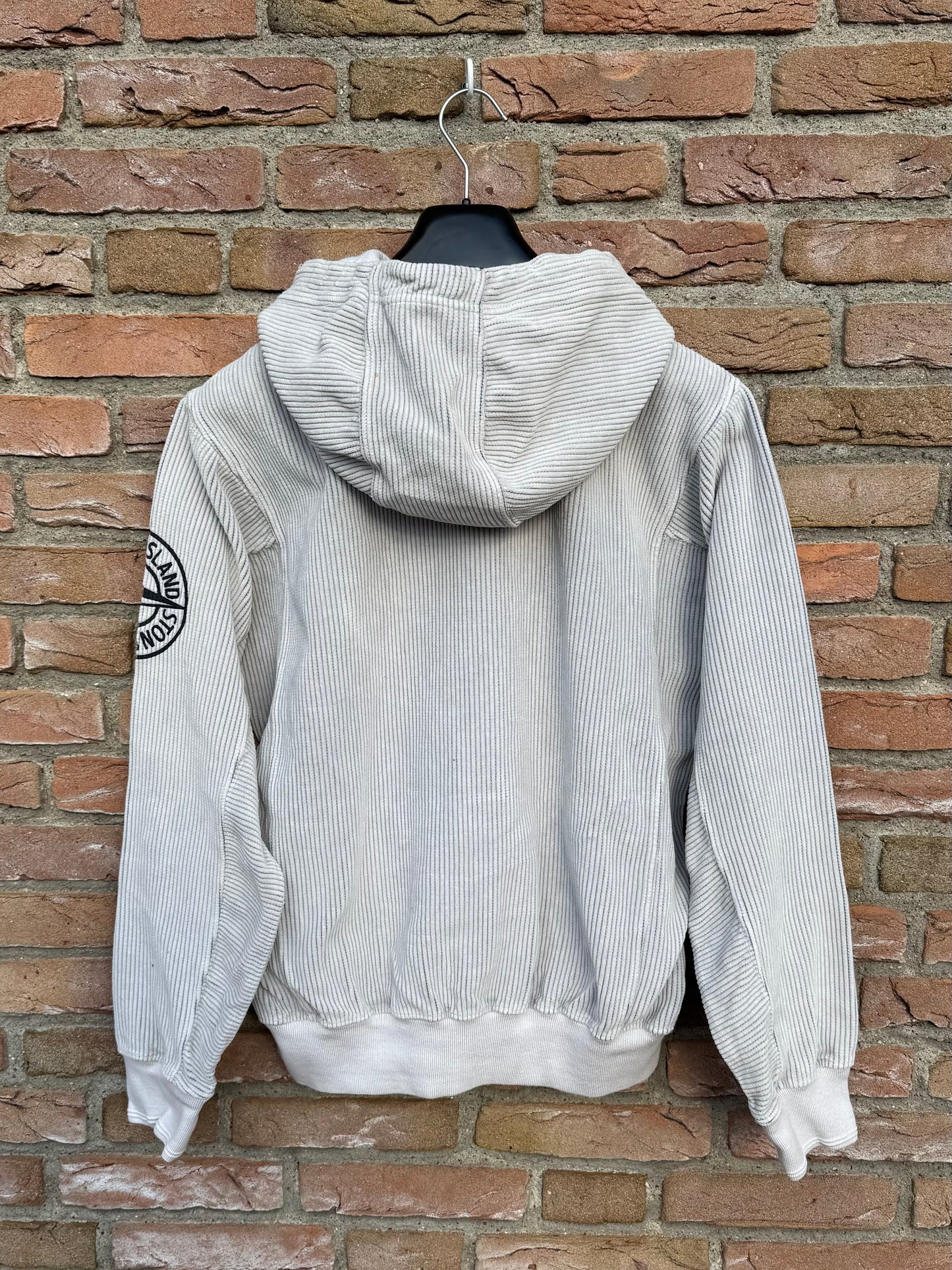 Stone Island Cord Kapuzenjacke - M