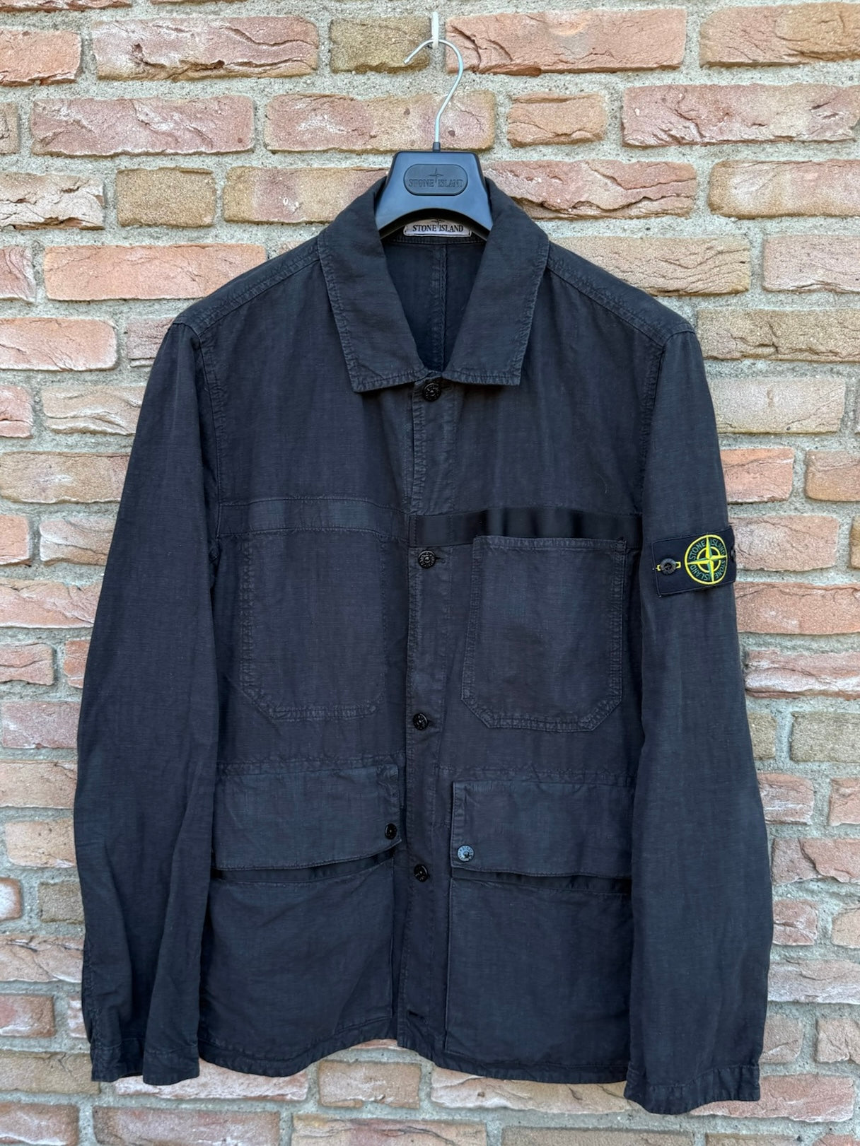 Stone Island Tela Lino Nylon-TC Jacket - XL