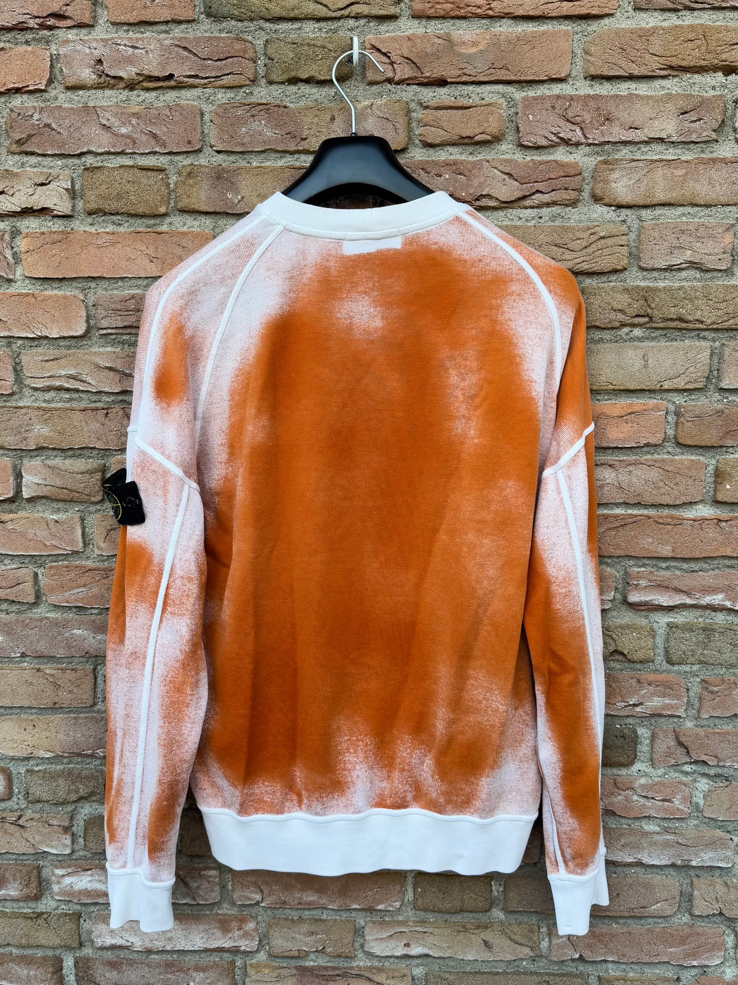 Stone Island Hand Sprayed Sweatshirt - L