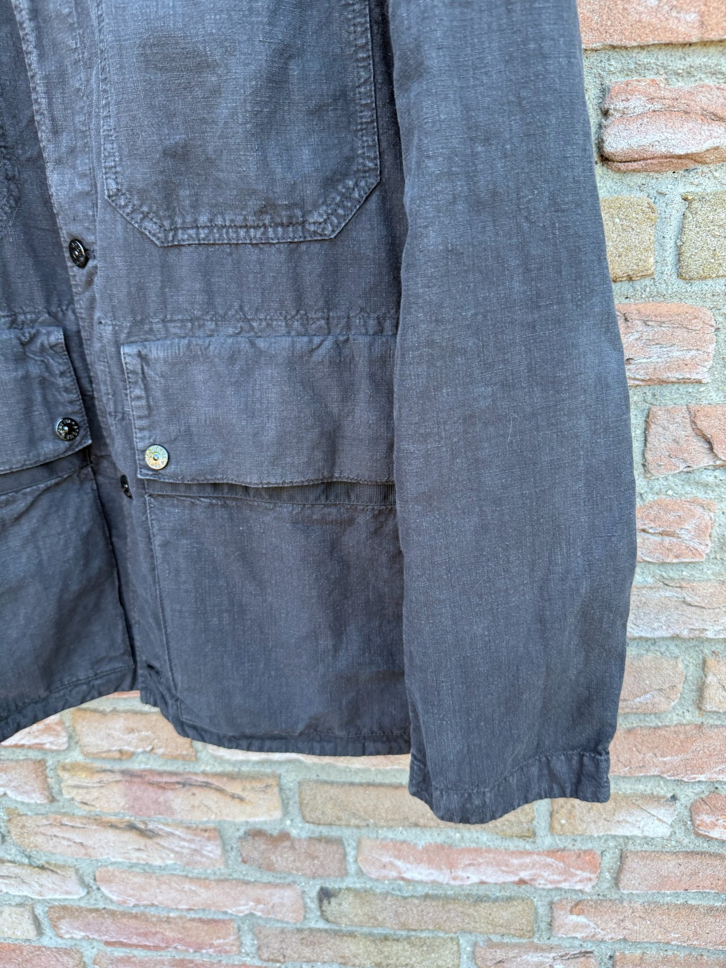 Stone Island Tela Lino Nylon-TC Jacket - XL